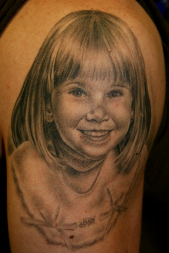 Tattoos - Tim Harris - Britney Portrait